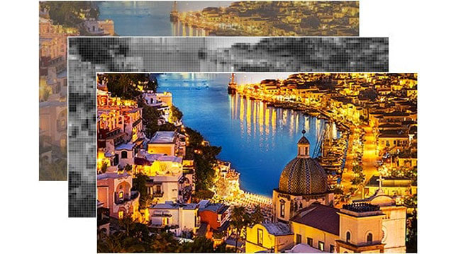 تلویزیون 55 اینچ سامسونگ تخت 4k جدید 2019 سری 7 مدل ru7100