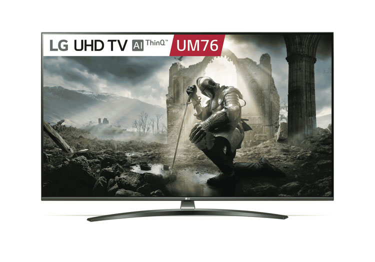 تلویزیون 65 اینچ الجی 4k اسمارت 2019 مدل 65um7660pva