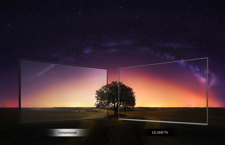 تلویزیون 55 اینچ الجی 4k اسمارت 2019 مدل 55um7660pva