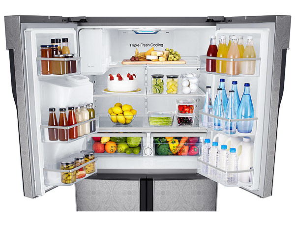 یخچال ساید بای ساید سامسونگ رومانو RF858QALAXW     
