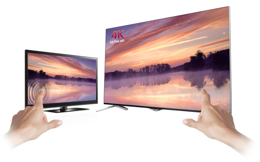 تلویزیون الجی 3d 4k 55 اینچ مدل ub950t