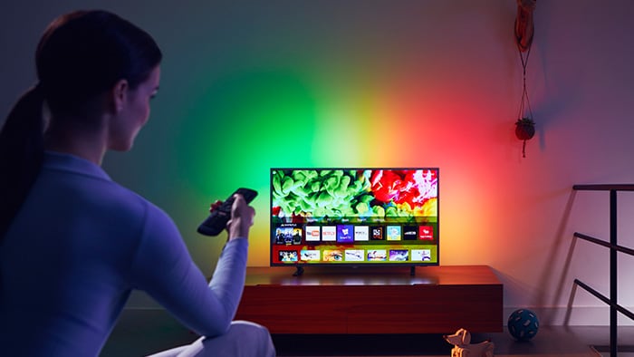 تلویزیون 55 اینچ 4k فیلیپس مدل put6801
