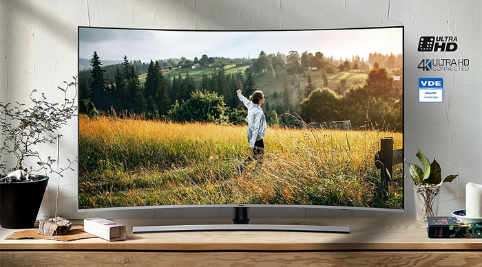 تلویزیون سامسونگ منحنی 4k مدل :nu8500