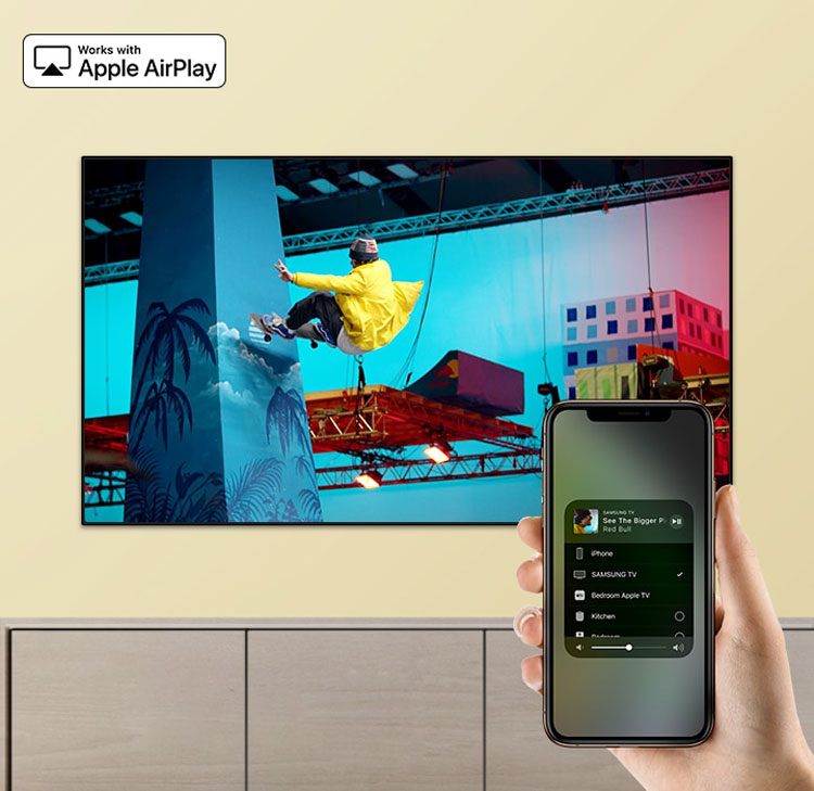 تلویزیون 55 اینچ سامسونگ منحنی 4k جدید 2019 سری 7 مدل ru7300