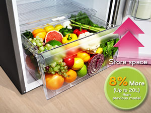 یخچال فریزر بالا پایین الجی مدل GRB-832DHS