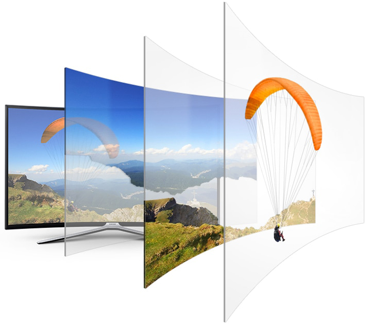 تلویزیون 49 اینچ ساسمونگ منحنی جدید 2019 مدل m6500