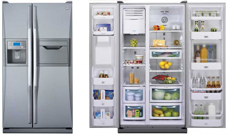 یخچال ساید بای ساید دوو بدون برفک مدل frs-2411eal