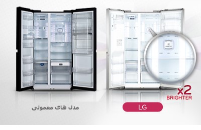 یخچال ساید بای ساید الجی نکست مدل GRJ-264DPM