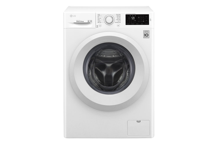 لباسشویی الجی 8 کیلو سفید 1200 دور درب بزرگ مدل f2j5tnp3w  