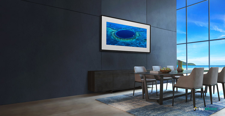 تلویزیون 55 اینچ الجی اولد 4k فوق باریک مدل oledb8