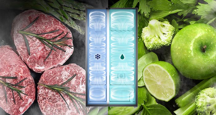 یخچال ساید بای ساید سامسونگ مدلRH77H90507F 