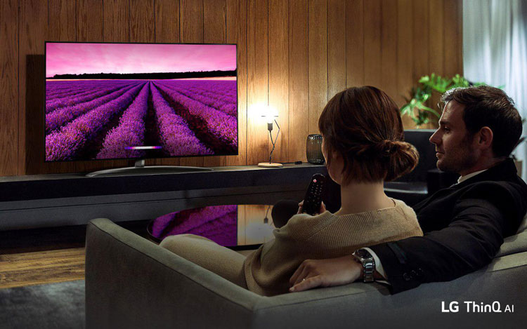 تلویزیون 49 اینچ الجی 4k اولترا اچ دی 2019مدل sm8100pva