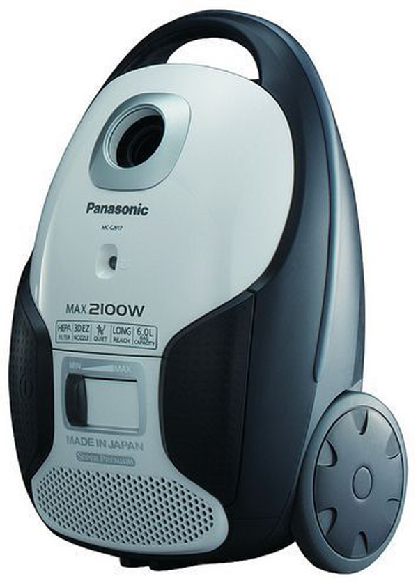 جاروبرقی ژاپنی پاناسونیک 2100 وات کیسه دار مدل mc-cj915