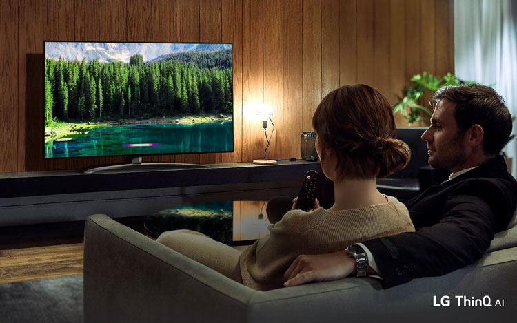 تلویزیون 55 اینچ الجی 4k نانوسل 2019 مدل sm8600