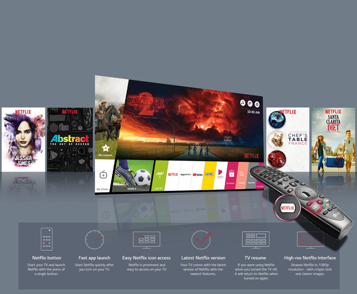 تلویزیون 55 اینچ الجی 4k مدل UK6700PVD