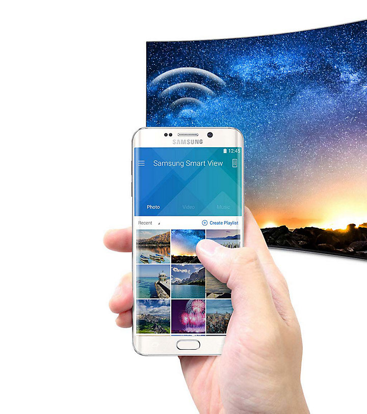 تلویزیون سامسونگ 55اینچ منحنی مدل ks8500