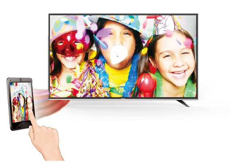 تلویزیون 55 اینچ هایسنس uhd 4k اسمارت مدل 55a6100uw
