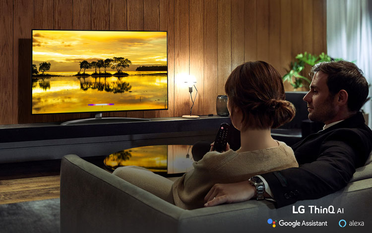 تلویزیون 49 اینچ الجی 4k نانوسل 2019 مدل sm9000
