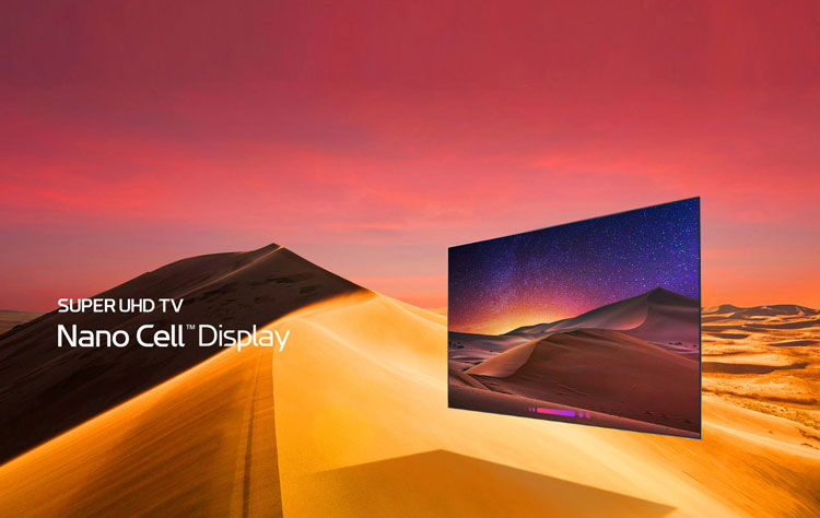 تلویزیون 55 اینچ الجی 4k اسمارت جدید 2018 سری 8مدل 55sk8100pla