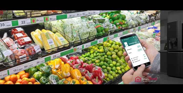 یخچال ساید بای ساید الجی اینستاویوو 30 فوت 5 درب مدل gr-x29