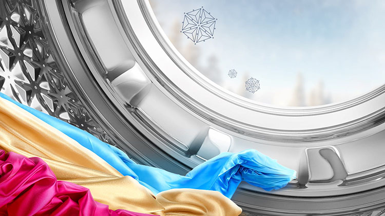 ماشین لباسشویی هایسنس 9 کیلو 1400 دور سفید مدل 9014