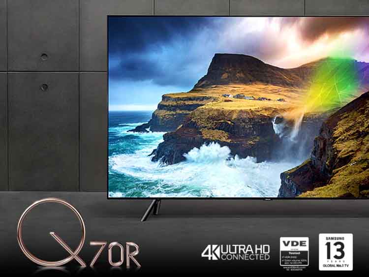 مشخصات وقیمت واقعی تلویزیون 55 اینچ سامسونگ اولد تخت فورکی اسمارت 2019 جدید q70r