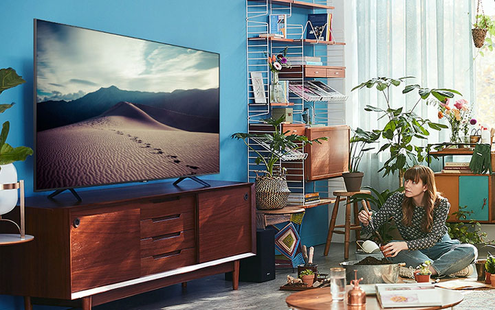 تلویزیون جدید سامسونگ 4k کریستال اسمارت مدل 55 اینچ tu8000